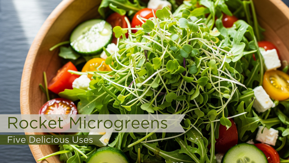 Ready for a Flavour Explosion; Five Delicious Ways to Use Rocket Microgreens
